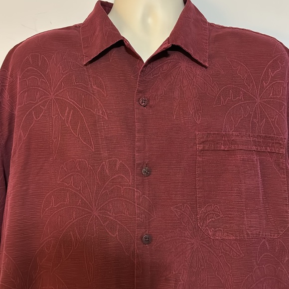 Caribbean Joe Men’s Shirt size XXL Button Up Palm Hawaiian - Picture 2 of 7